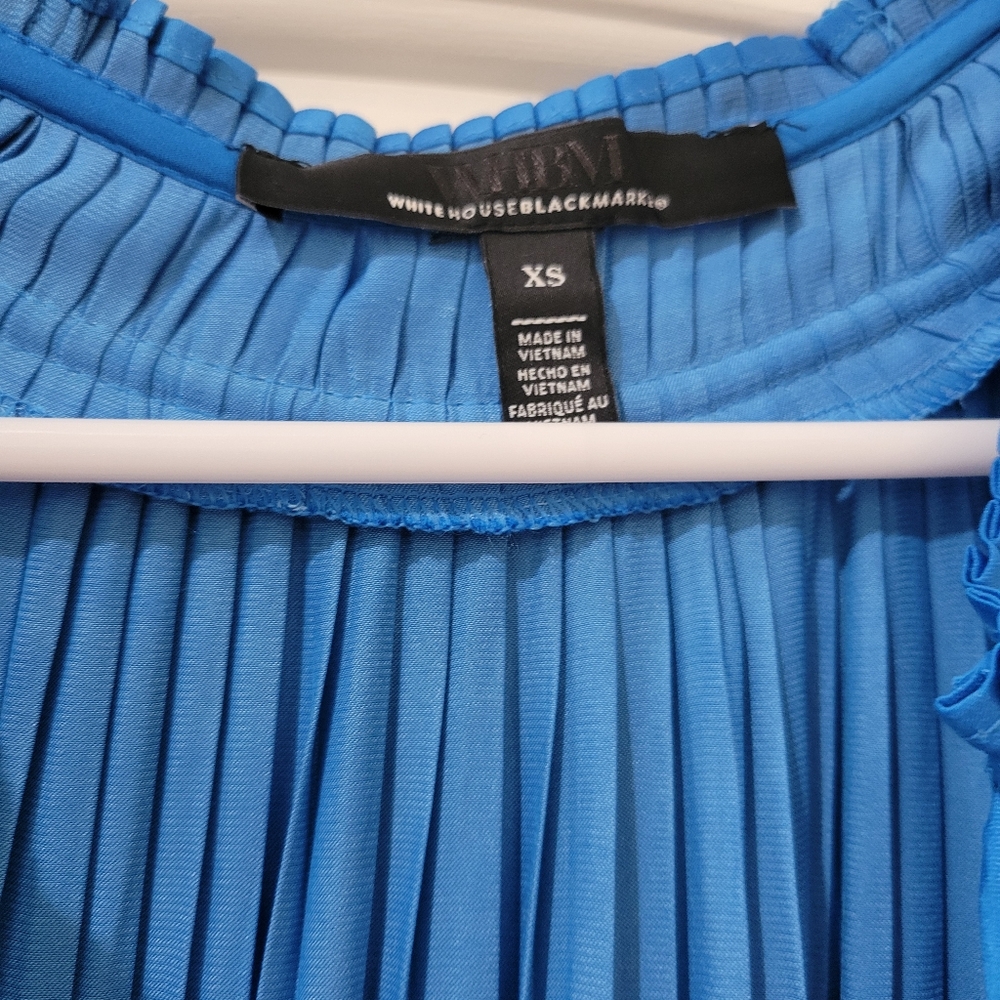 White House Black Market Blue Dress XS